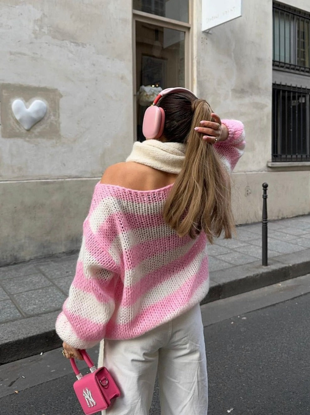 Luna™ Pull Douillet à Rayures