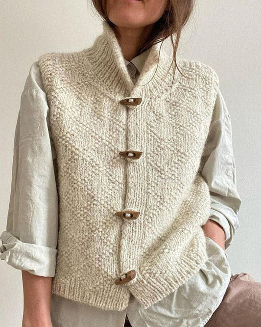 Élodie™ Gilet Sans Manches en Maille