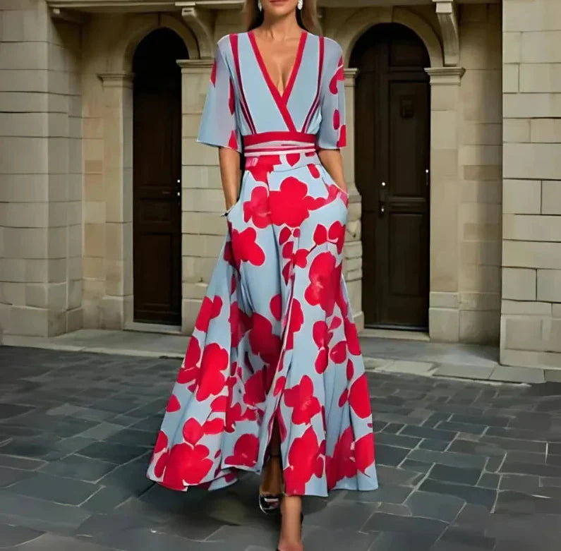 Lovisia™ Robe Élégante à Manches