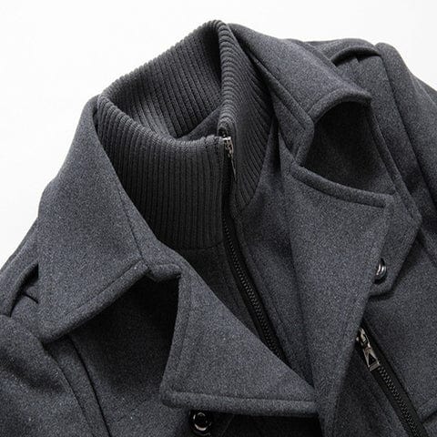 Christophe™ Manteau Chauffant en Laine