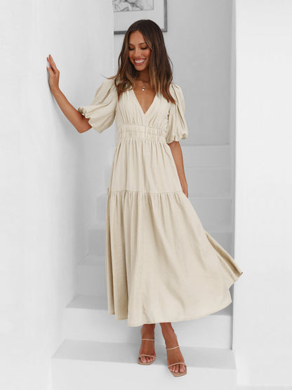 Annalène™ Robe Décolletée Élégante