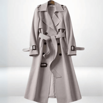 Zoey™ Trenchcoat en Coton Premium