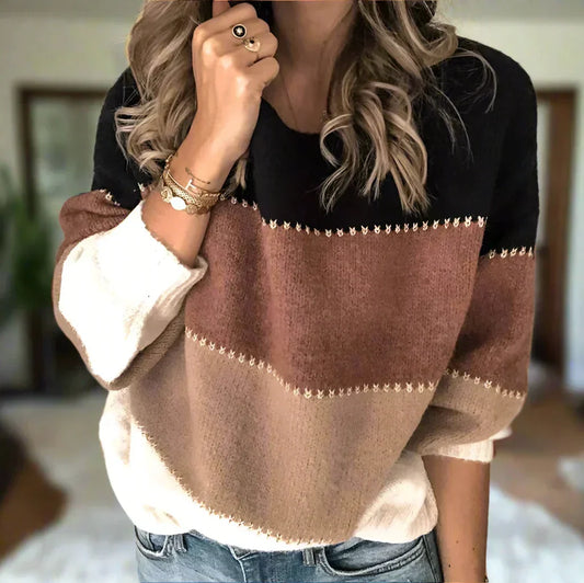 Diana™ Pull Rayé Ultra-Doux