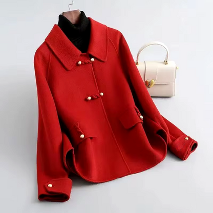 Victoria™ Manteau Élégance Cachemire