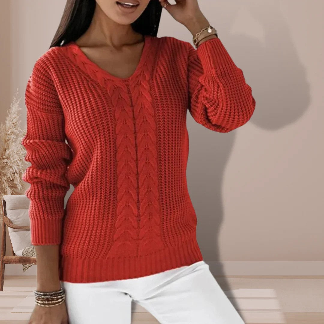 Malin™ Pull Tricoté Élégance Classique