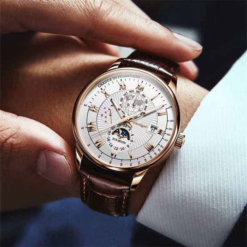 Sophus™ Montre Quartz Moderne