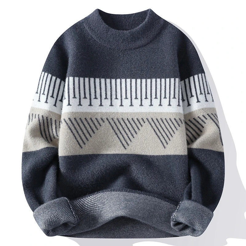 Gilbert™ Pull Classique en Laine Bio