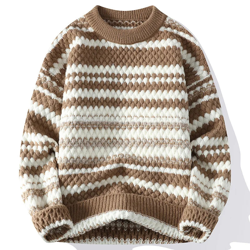 Nathane™ Pull à Rayures pour Hommes