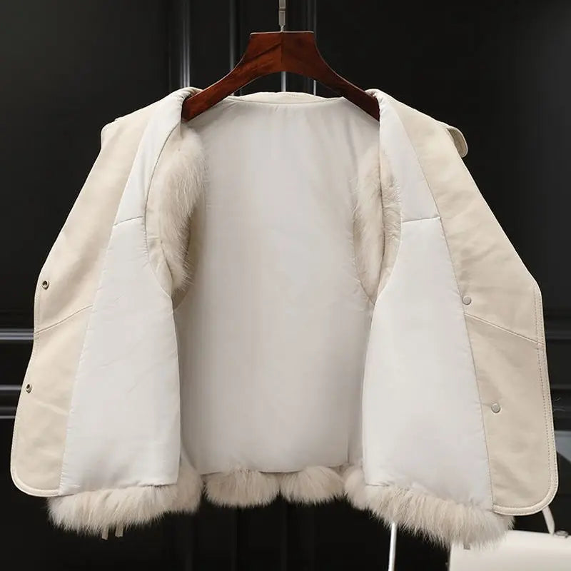 Scarlett™ Gilet en Fausse Fourrure de Luxe pour un Hiver Glamour