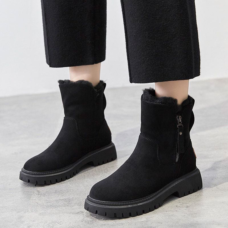 Tyra™ Bottines Confort en Cuir