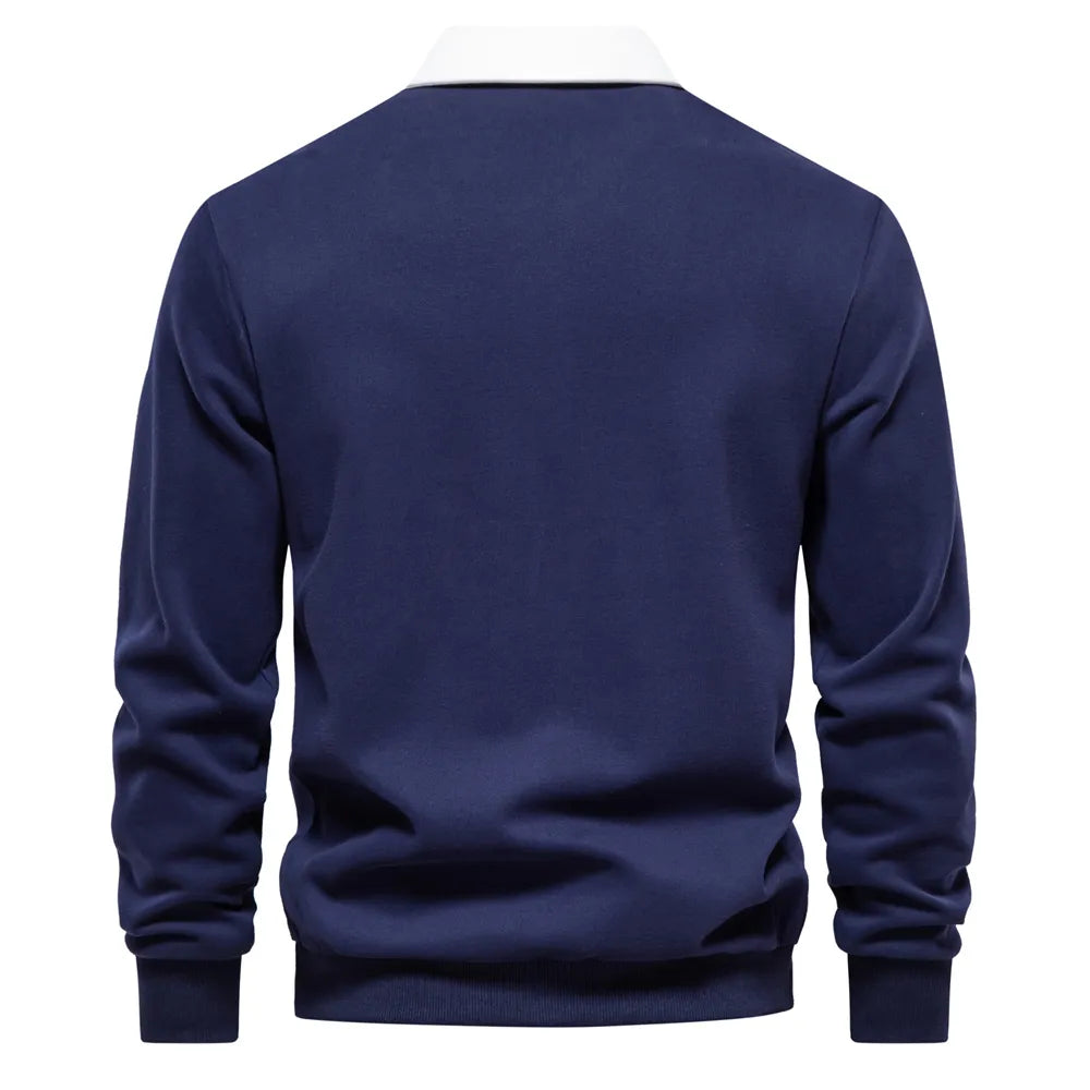 Théo™ Pull Hiver Classique Style Polo