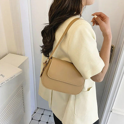 Solveig™ Élégante Sacoche en Cuir Végan Fait Main