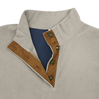 Chandler™ Pull à Manches Longues Avec Fermeture à Boutons