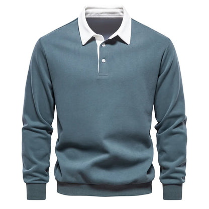 Théo™ Pull Hiver Classique Style Polo