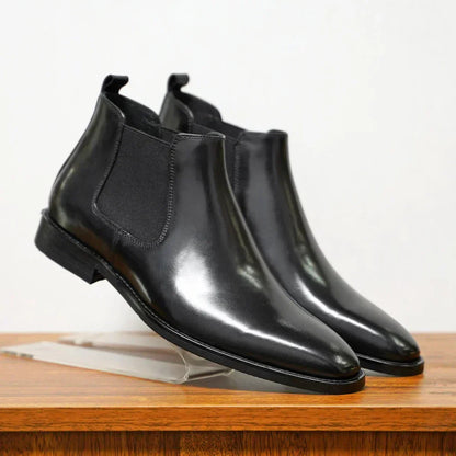 Gaëtan™ Bottines Chelsea en Cuir