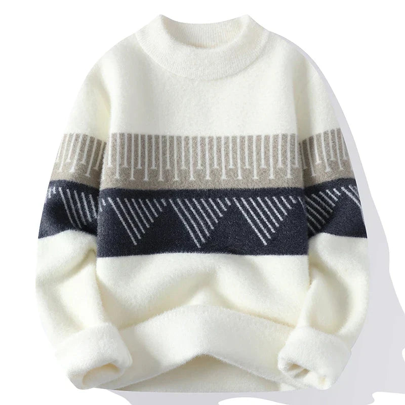 Gilbert™ Pull Classique en Laine Bio