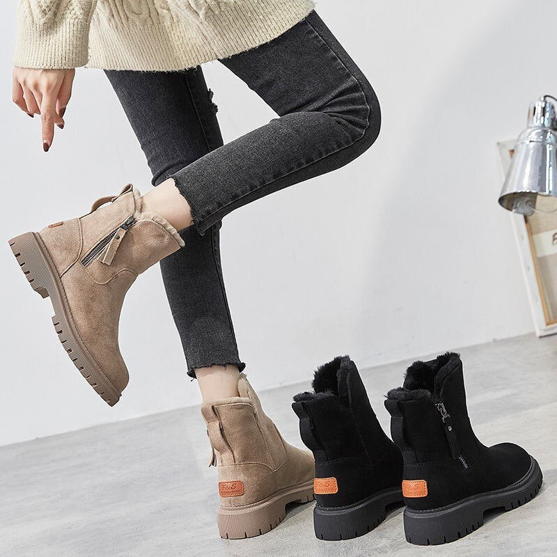 Tyra™ Bottines Confort en Cuir