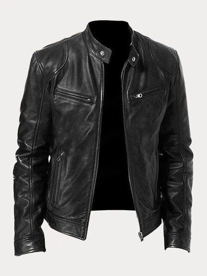 Matis™ Veste en Cuir Élégante pour Toutes les Occasions