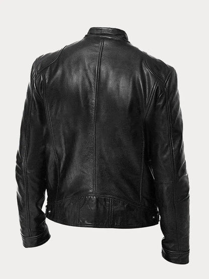 Matis™ Veste en Cuir Élégante pour Toutes les Occasions