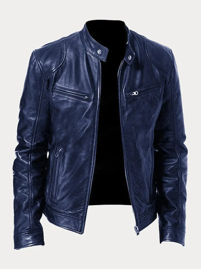 Matis™ Veste en Cuir Élégante pour Toutes les Occasions