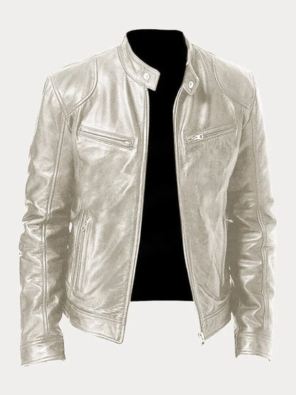 Matis™ Veste en Cuir Élégante pour Toutes les Occasions