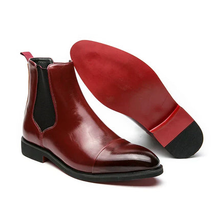 Marceau™ Bottes Chelsea en Cuir Premium