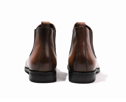 Gaëtan™ Bottines Chelsea en Cuir