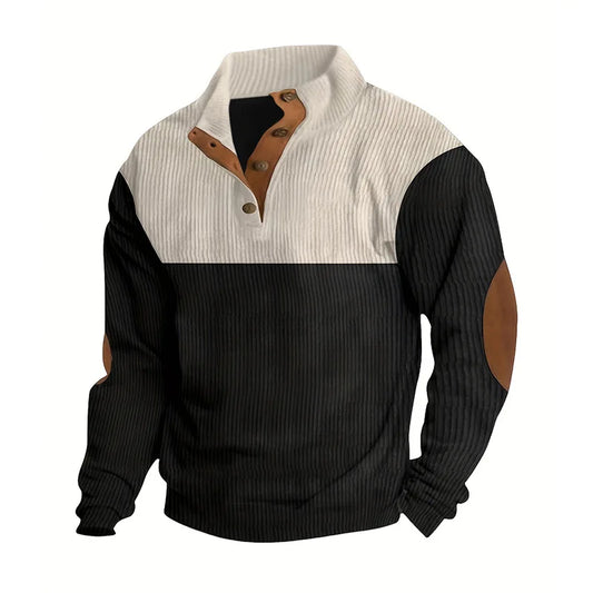 Chandler™ Pull à Manches Longues Avec Fermeture à Boutons