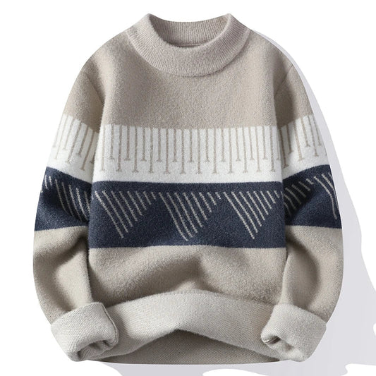 Gilbert™ Pull Classique en Laine Bio