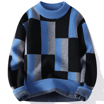 Yann™ Élégant Pull à Col Montant