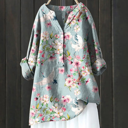 Paloma™ Chemisier Fleuri Raffiné