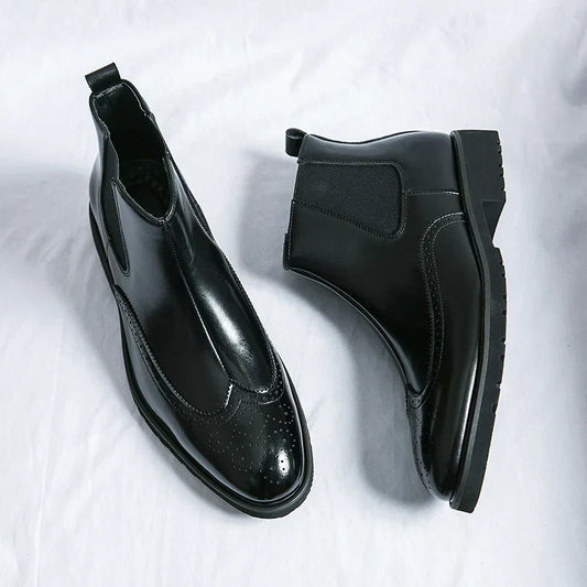 Ludovic™ Élégantes Bottes en Cuir