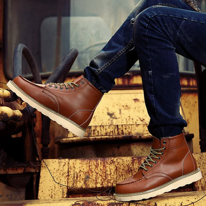 Gustave™ Bottes d’Hiver en Cuir