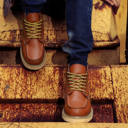 Gustave™ Bottes d’Hiver en Cuir