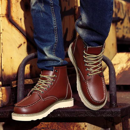 Gustave™ Bottes d’Hiver en Cuir