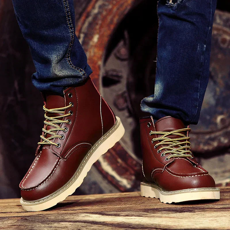 Gustave™ Bottes d’Hiver en Cuir