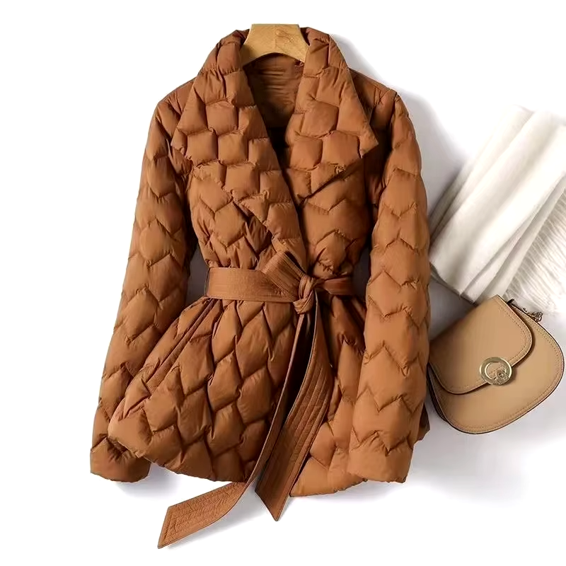 Amira™ Manteau Matelassé d’Automne pour Femme