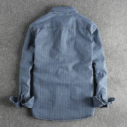 Wilfried™ Chemise en Jean Cargo