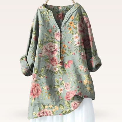 Paloma™ Chemisier Fleuri Raffiné