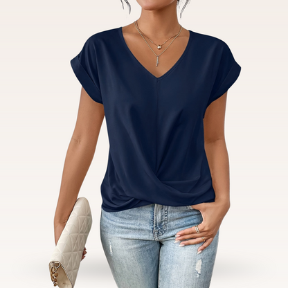 Naïs™ T-shirt Chic à Col en V