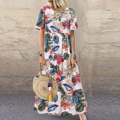 Magdalena™ Robe Longue Fleurie Élégante