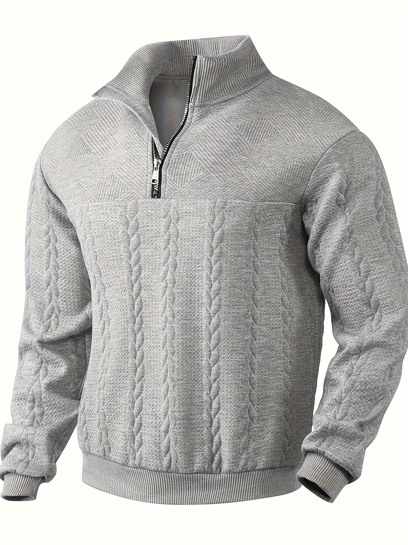 Thomas™ Pull Zippé Vintage pour Hommes