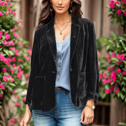 Loreen™ Manteau à Col Revers