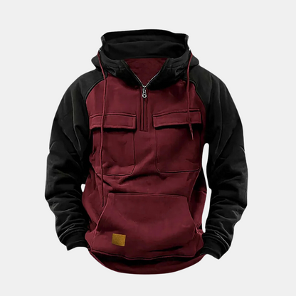 Marceau™ Hoodie Veste Extérieure pour Hommes