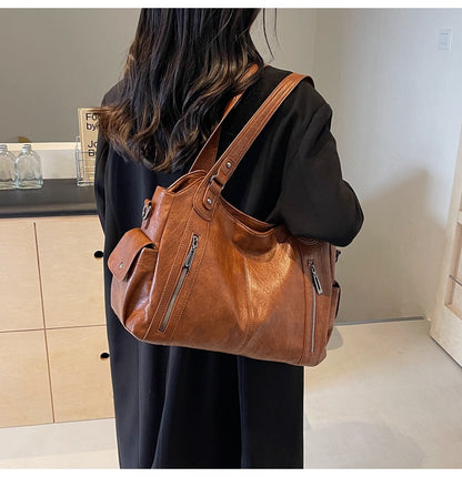 Annelie™ Sac Fourre-tout en Cuir Élégant