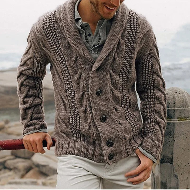 Zhon™ Elegant Pull en Tricot à un Bouton