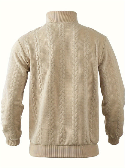 Thomas™ Pull Zippé Vintage pour Hommes