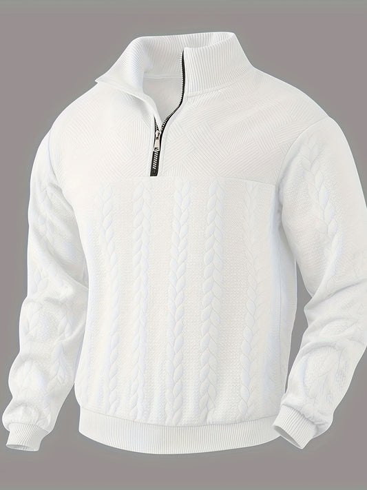 Thomas™ Pull Zippé Vintage pour Hommes