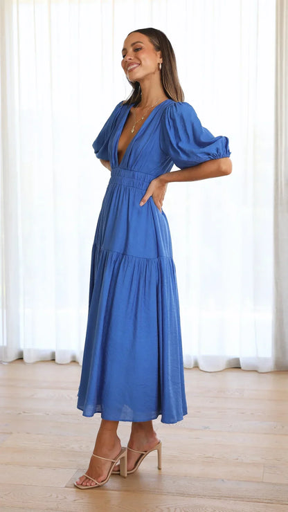 Annalène™ Robe Décolletée Élégante