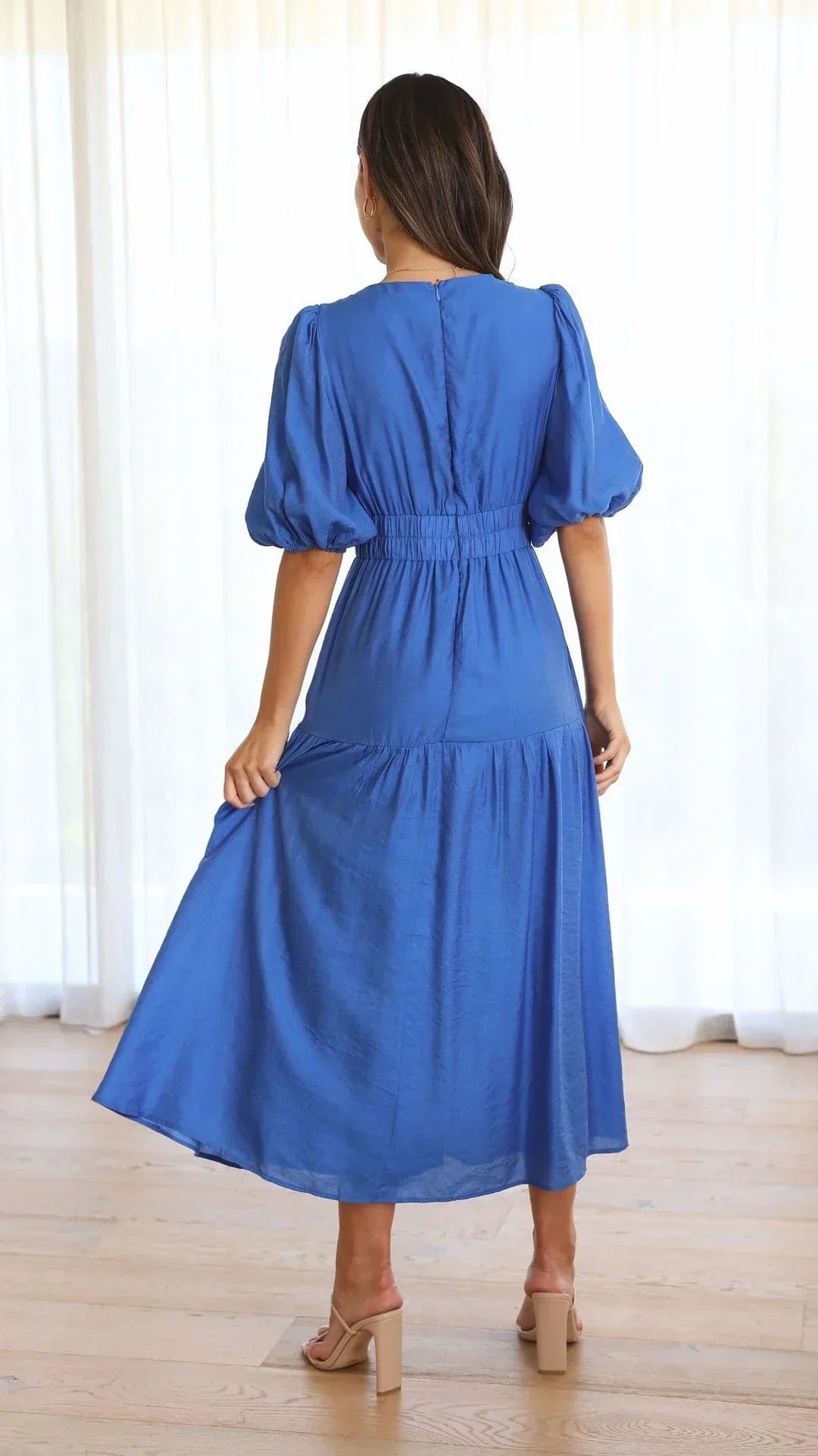 Annalène™ Robe Décolletée Élégante